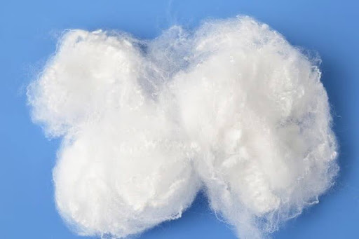 Virgin polyester fibre