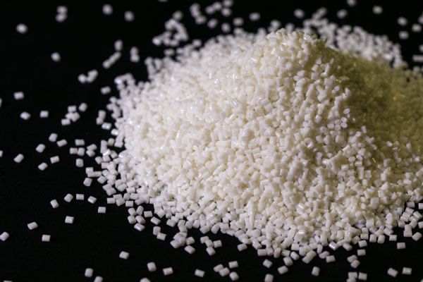 Recycled polyester chips