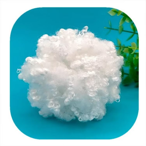 Hollow siliconized fibre